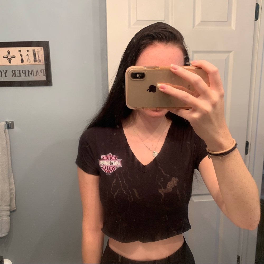 Harley Davidson Cropped t-shirt